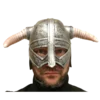 Rubber Johnnies People Masks Viking Helmet Mask.