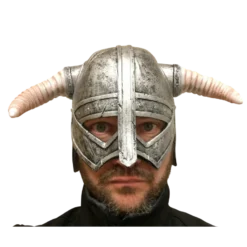 Rubber Johnnies People Masks Viking Helmet Mask.