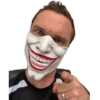 Rubber Johnnies Half Face Joker Villain Mask Half Face Masks