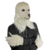 Rubber Johnnies White Poodle Mask With Gloves (Fursuit) Animal Masks
