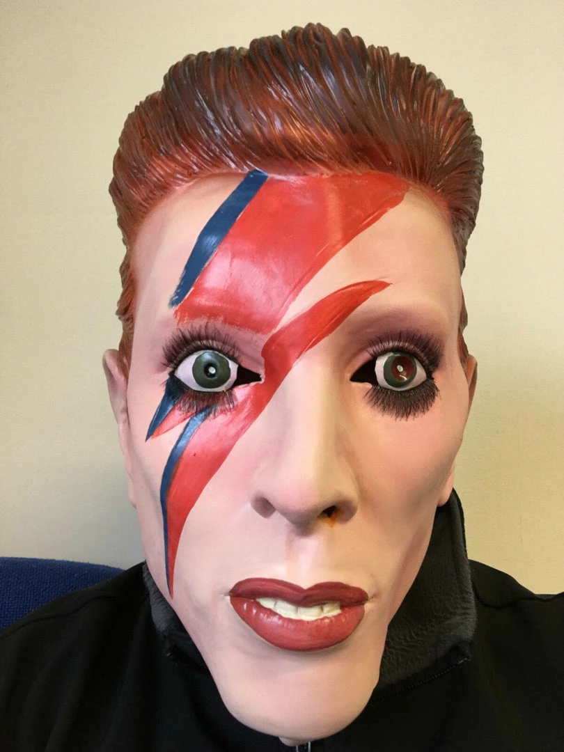 Rubber Johnnies People Masks Ziggy Bowie Mask 5 Rubber Johnnies People Masks Ziggy Bowie Mask